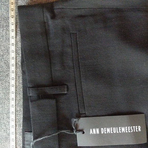 NWT Ann Demeulemeester Fleece Wool Pants - Picture 14 of 16